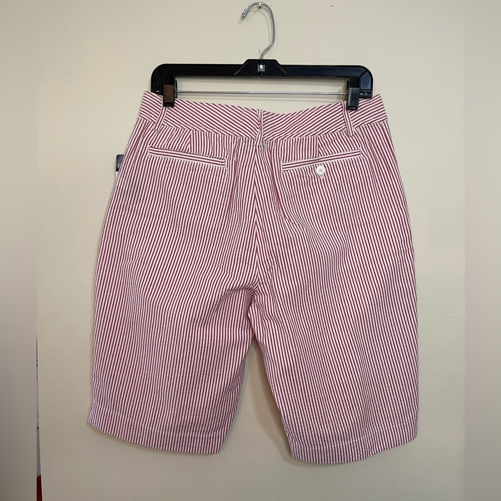Chaps Women’s Casual Bermuda Striped Size 8. NWT - Picture 13 of 17